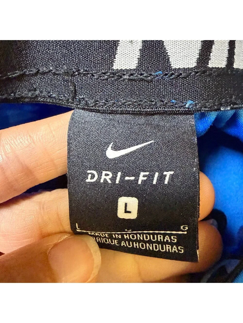 Nike Dri-Fit Boy’s Blue Athletic Shorts size Large